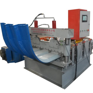 High quality Crimp Curved roof panel Roll Forming Machine for sales